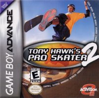 Tony Hawk 2 GameBoy Advance US box art